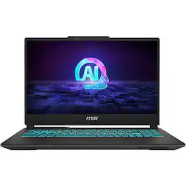MSI - 15.6 Inch Cyborg 15 AI FHD IPS Gaming Laptop Intel Core Ultra 7 155H NVIDIA GeForce RTX 4060 64GB Memory 1TB SSD Windows