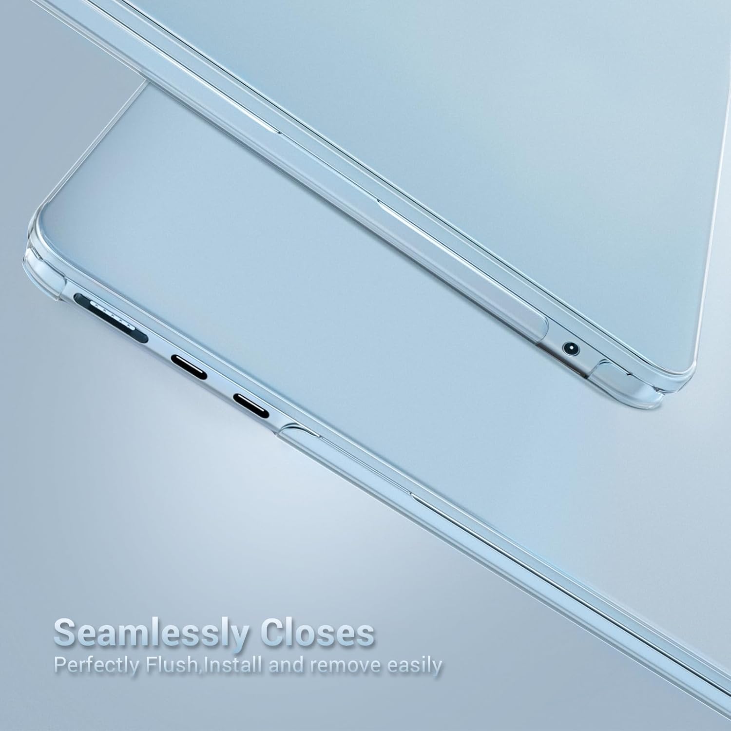 Seamlessly Closes  
Perfectly Flush, Install and remove easily