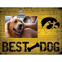 Fan Creations - Iowa Hawkeyes 10.5" x 8" Best Dog Clip Photo Frame - Multicolor
