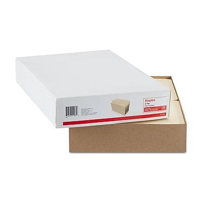 Alt View 4. Staples - Staples 30% Recycled File Folders, 1/2 Cut Tab, Legal Size, Manila, 100/Box (ST116939/116939) - Manila.