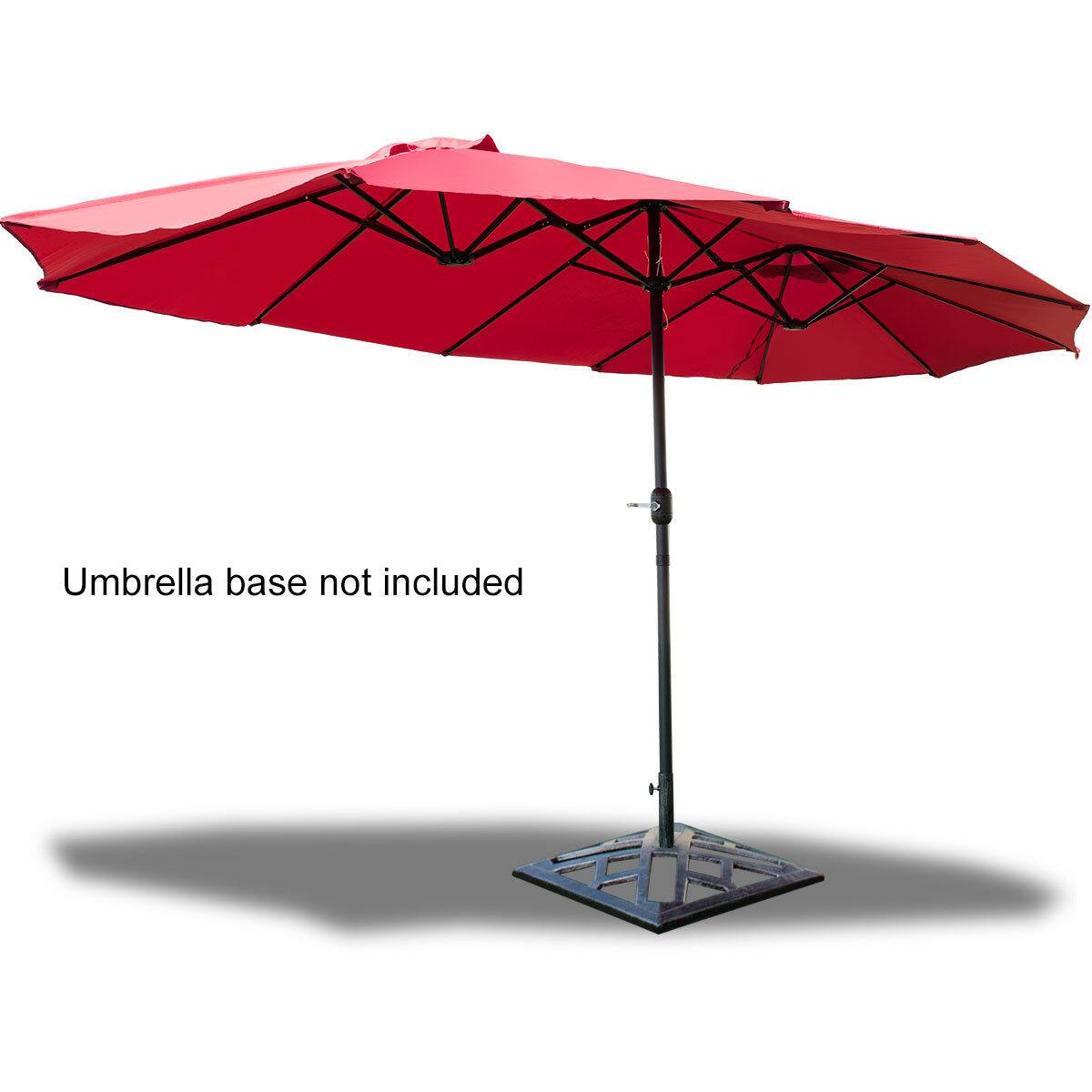 Umbrella base not included