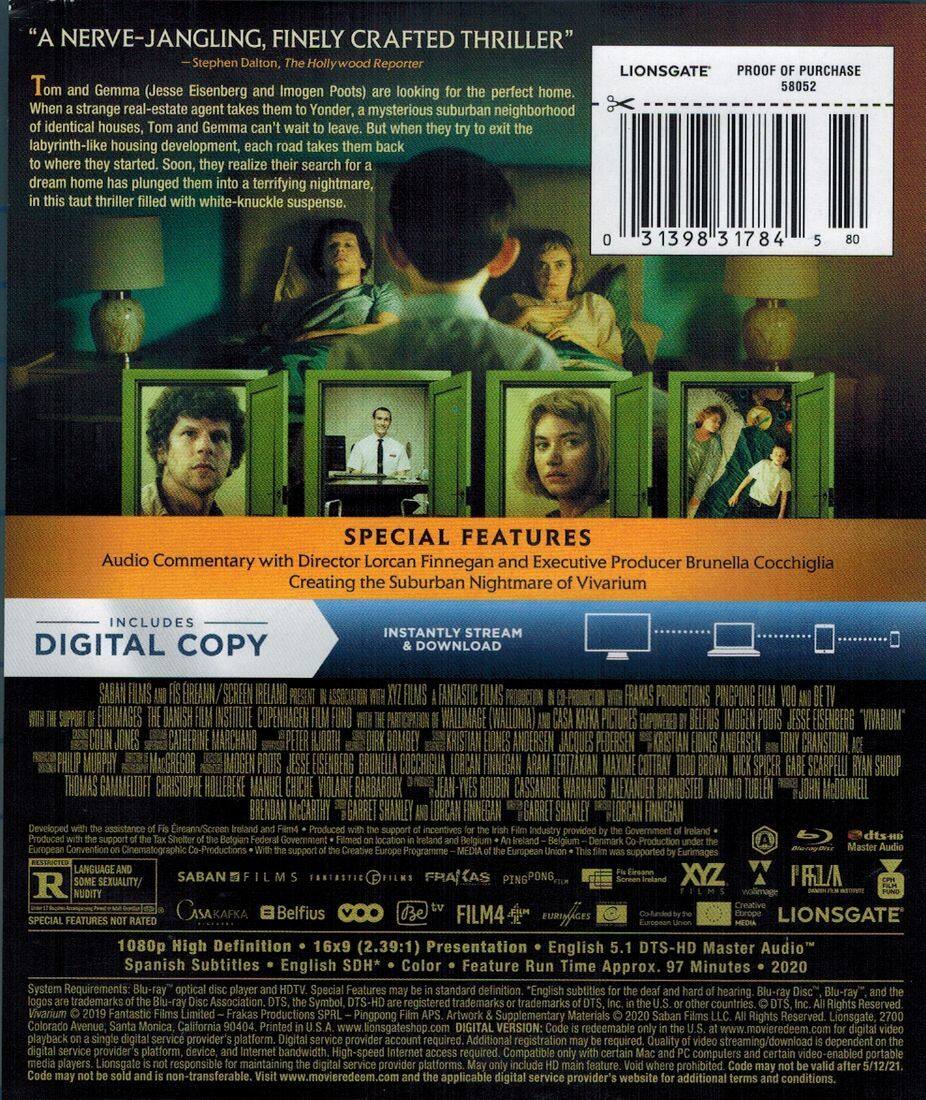 Alt View 1. Vivarium   - BLU-RAY.