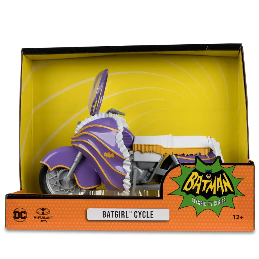 DC McFarlane Toys Batgirl's Cycle Batman Classic TV Series 12+