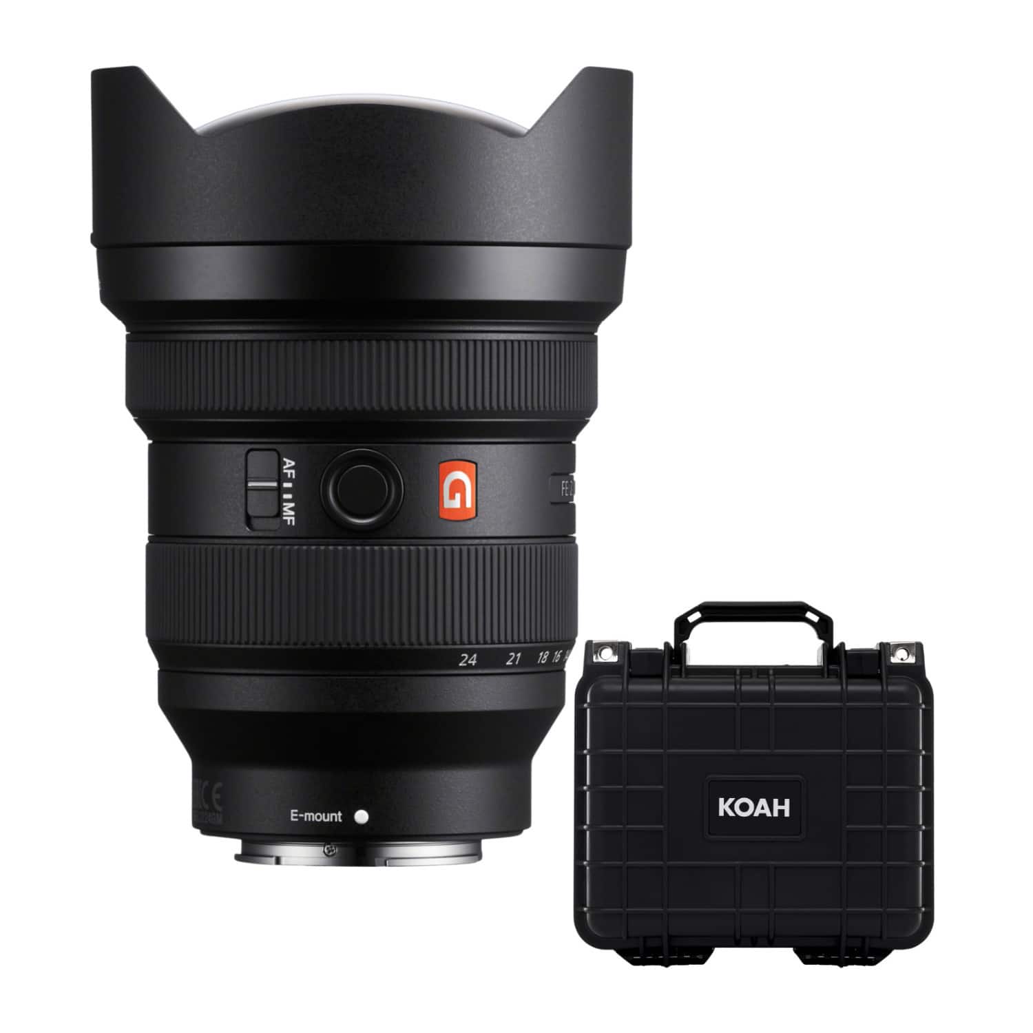 Sony - FE 12-24mm f/2.8 G Master Full-Frame Ultra-Wide Zoom Lens with Hard Case