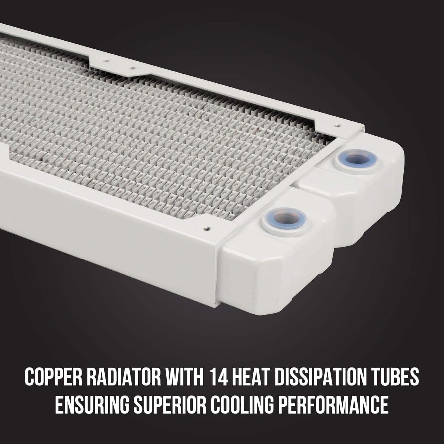 Copper Radiator with 14 Heat Dissipation Tubes Ensuring Superior Cooling Performance