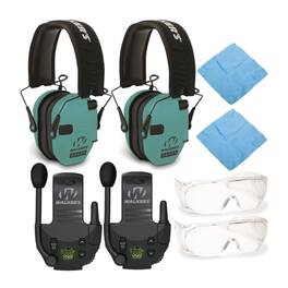 Walkers - Razor Electronic Muffs (Light 2-Pack) with Walkie Talkies - Teal