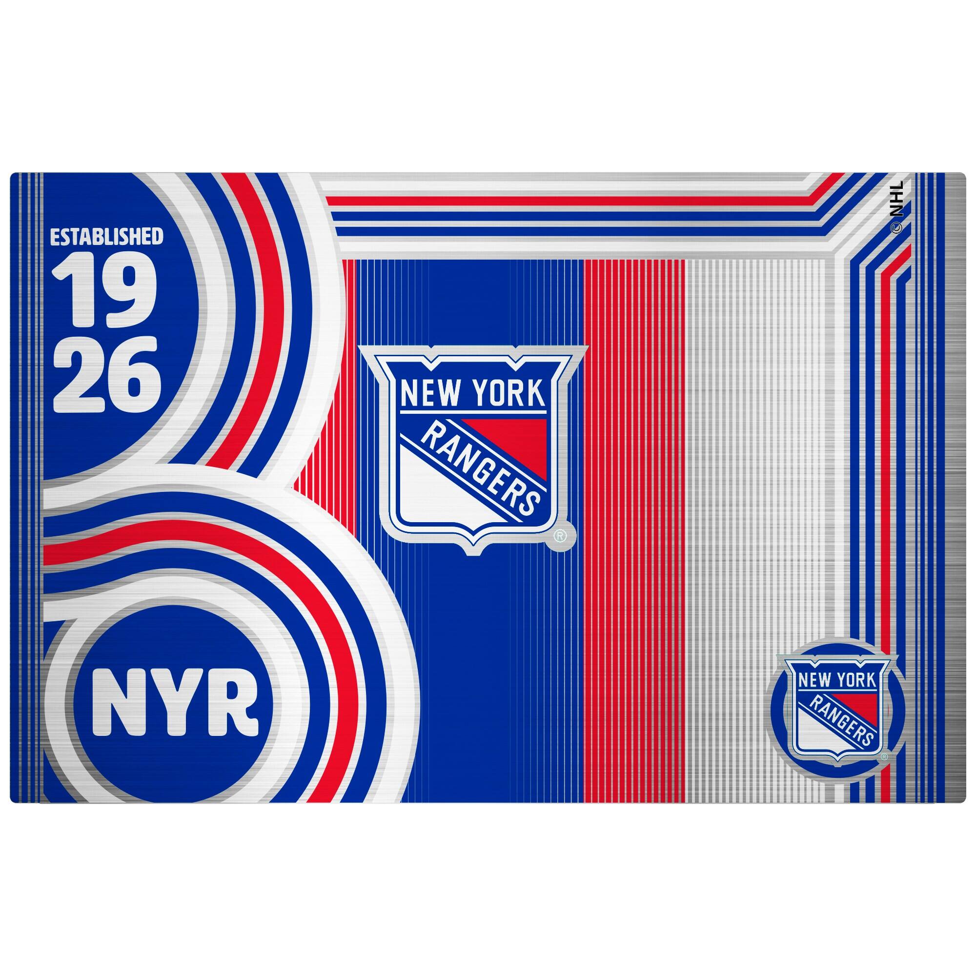 ESTABLISHED 1926  
NEW YORK RANGERS  
NYR  
NEW YORK RANGERS