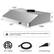 11.81" 6" 29.5" 19.68"
Due to the size and weight of this range hood, proper installation requires 1-2 people
ETL Listed
Length: 55 inch
3-Prong Plug