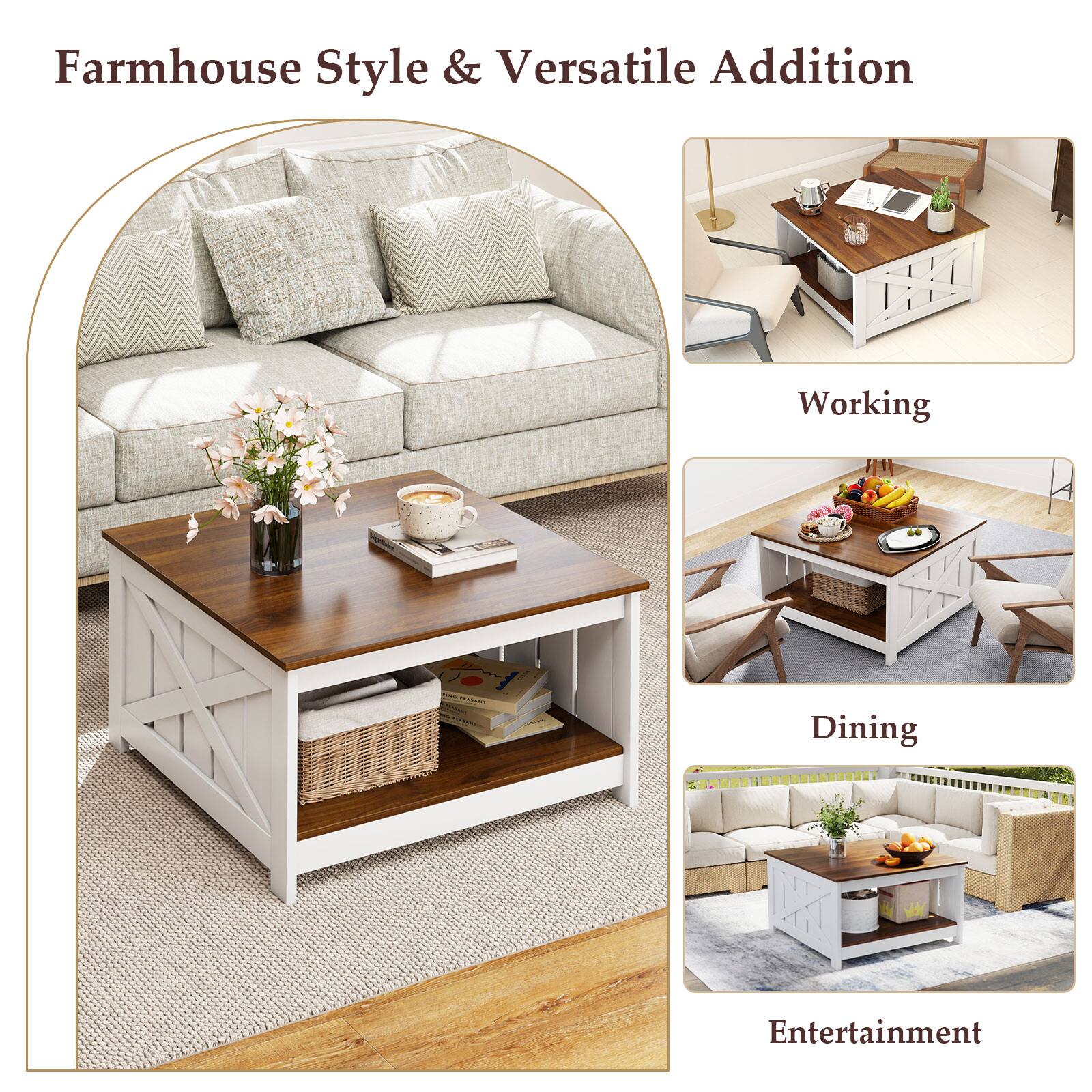 Farmhouse Style & Versatile Addition

Working

Dining

Entertainment
