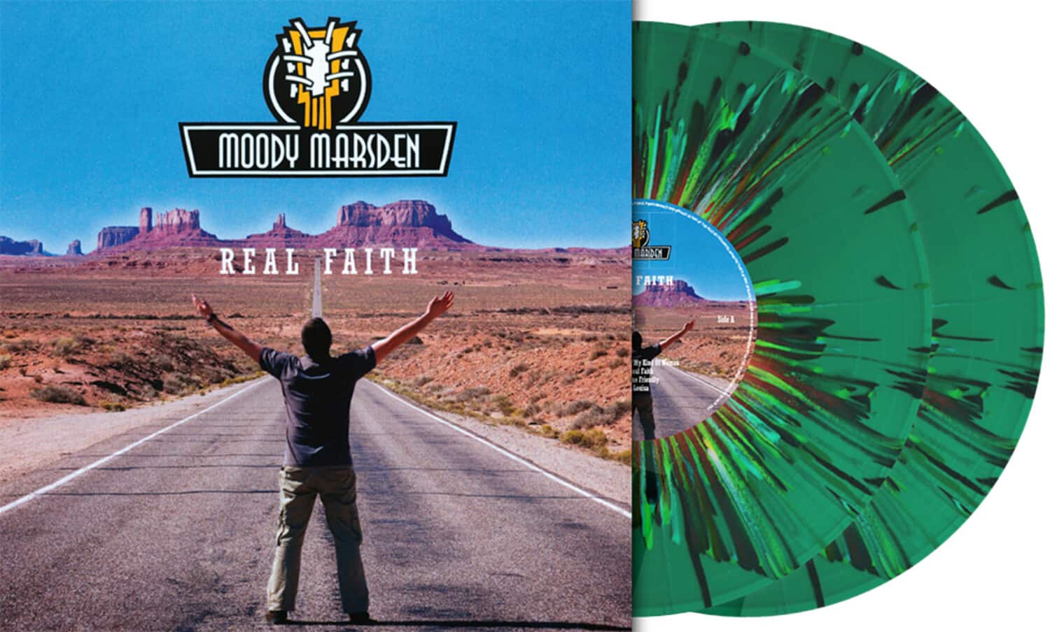 Moody Marsden - Real Faith - Alliance Exclusive Splatter Vinyl   - VINYL LP