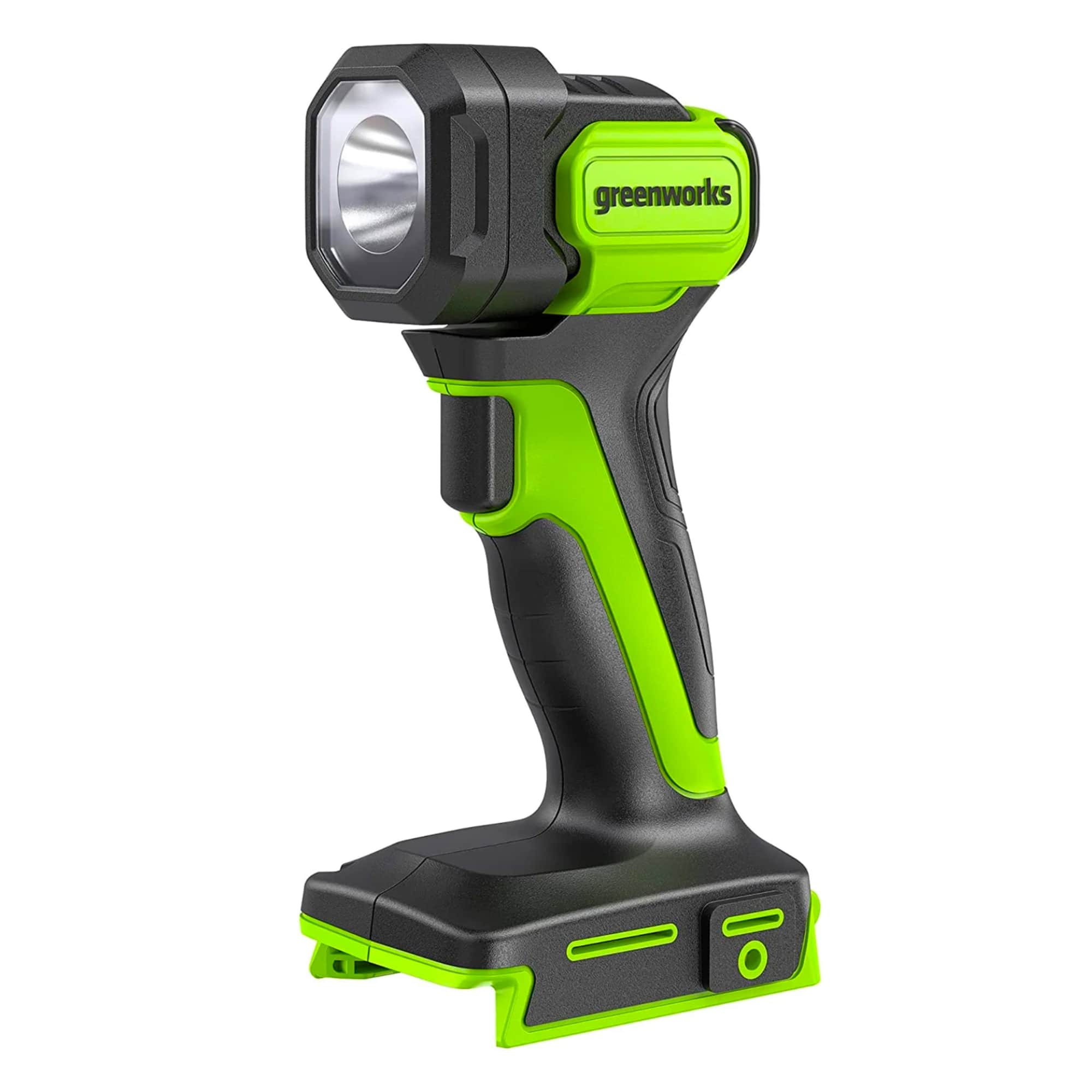 Greenworks - 24V Cordless High Intensity LED Flashlight, 200lm Handheld Light - Tool Only, Battery and Charger Not Included