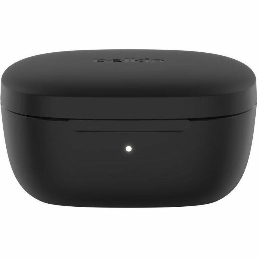 Alt View 4. Belkin - Belkin SoundForm Motion True Wireless Earbuds - Stereo - True Wireless - Bluetooth - 32.8 ft - Earbud - Binaural - Black.
