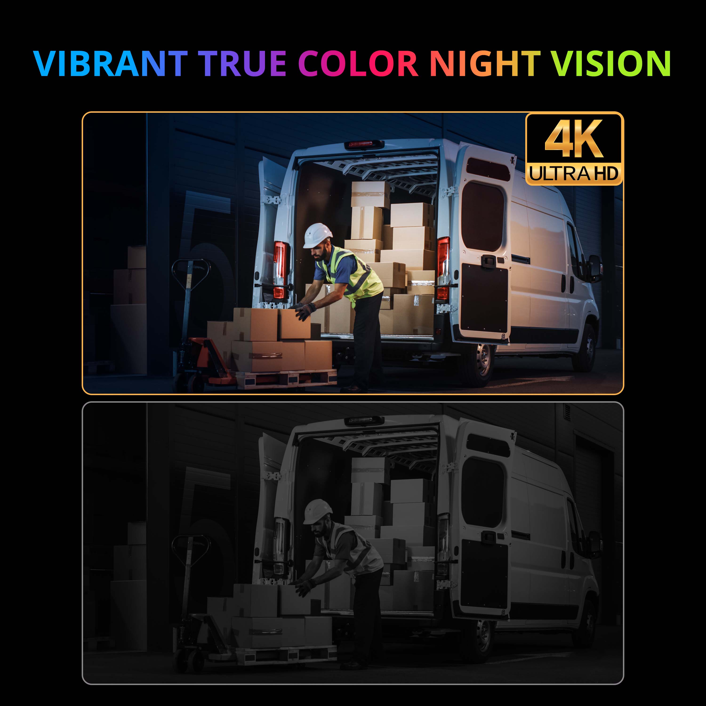 VIBRANT TRUE COLOR NIGHT VISION 4K ULTRA HD 30X