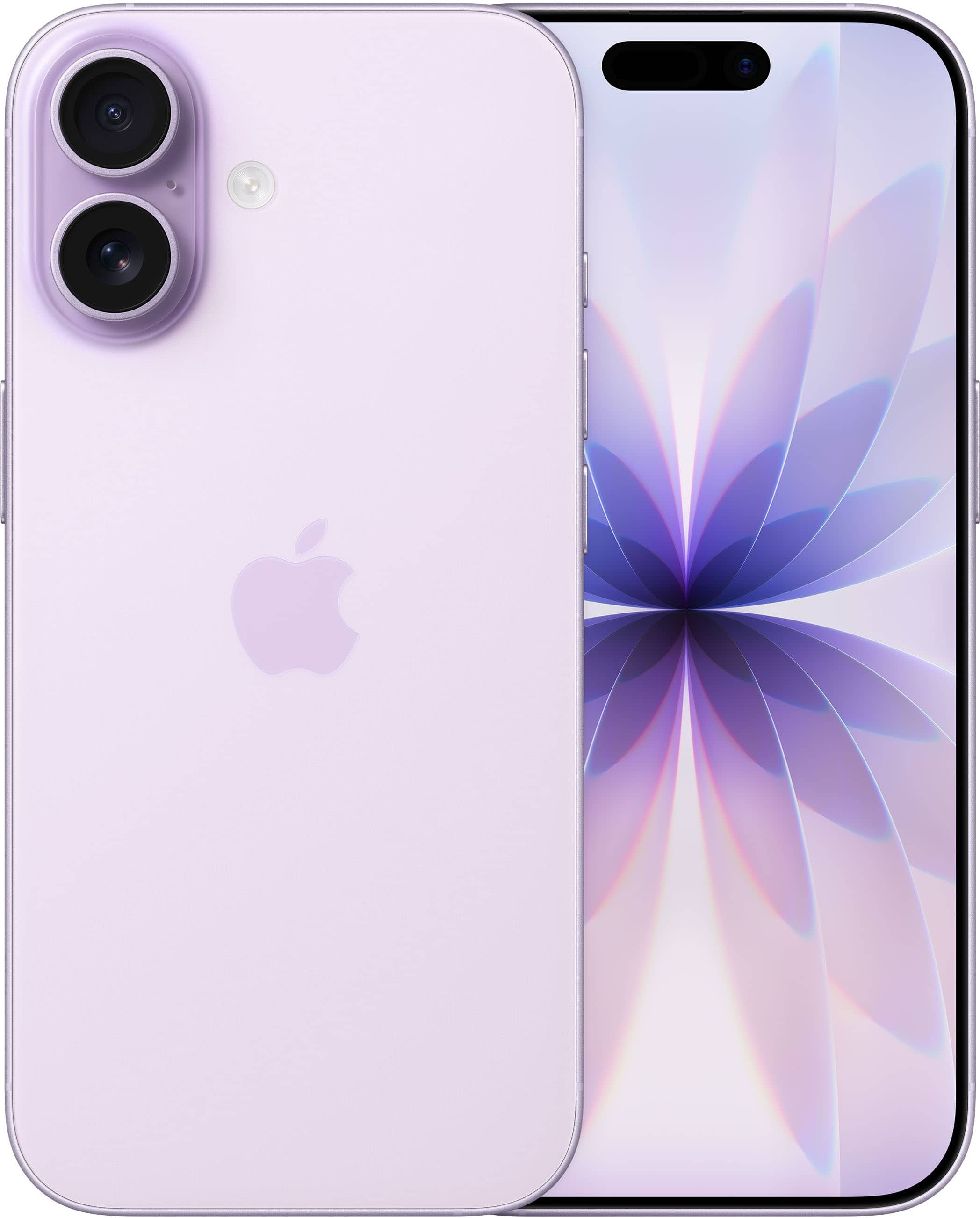 Front. Apple - iPhone 17 256GB - Lavender.