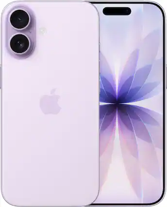 Front. Apple - iPhone 17 256GB - Lavender.