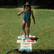 Alt View 1. Salus Brands, LLC - Rae Dunn: Hopscotch Game Water Sprinkler - 58"x22", CocoNut Float, Inflatable Backyard Water Game & Toy, Kids Age 5+.