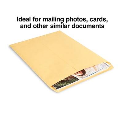 Ideal for mailing photos, cards, and other similar documents
