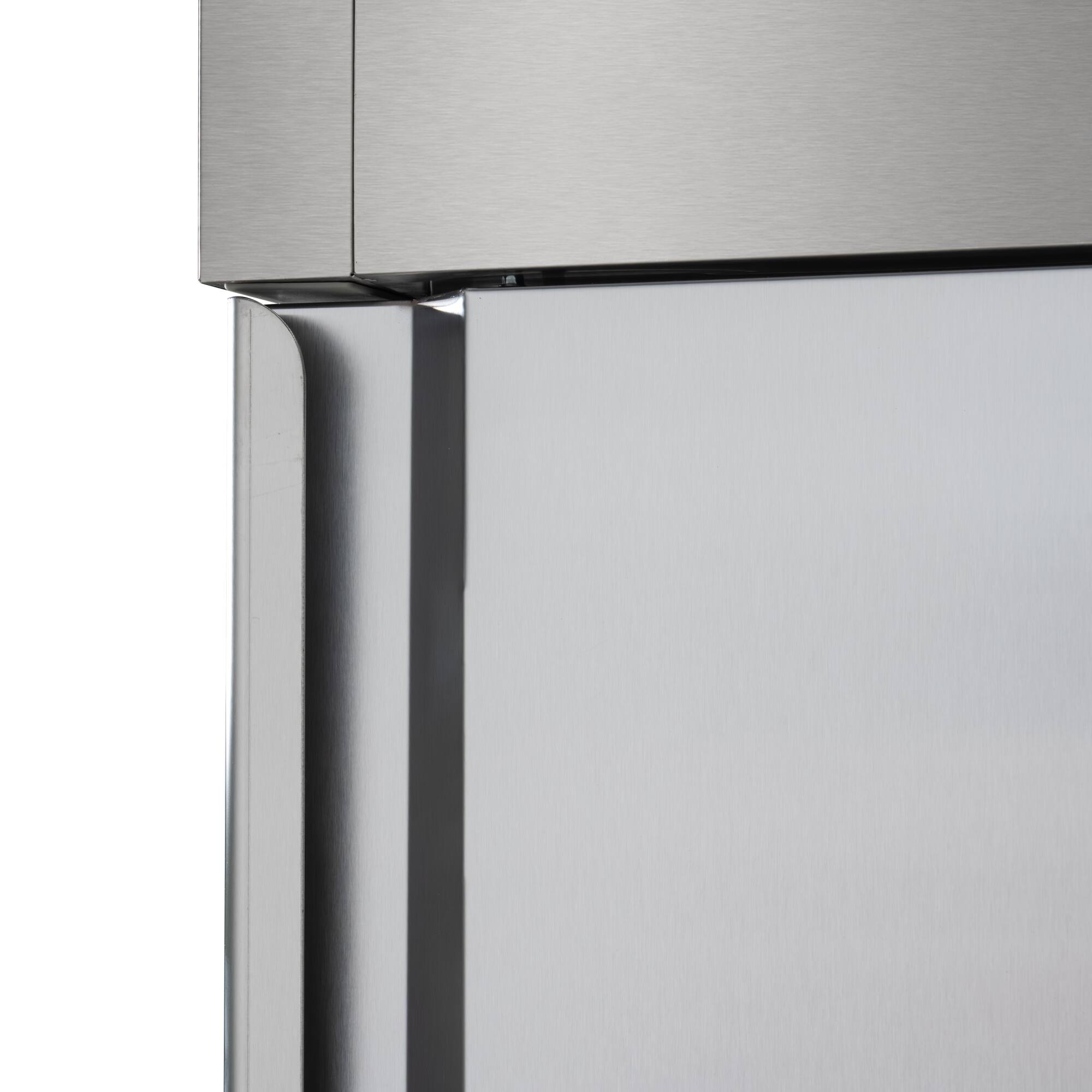 Alt View 5. Koolmore - 30 in. Solid Door Commercial Reach-In Refrigerator with Top-Mounted Compressor, 25 cu. ft. in Stainless-Steel - Stainless steel.
