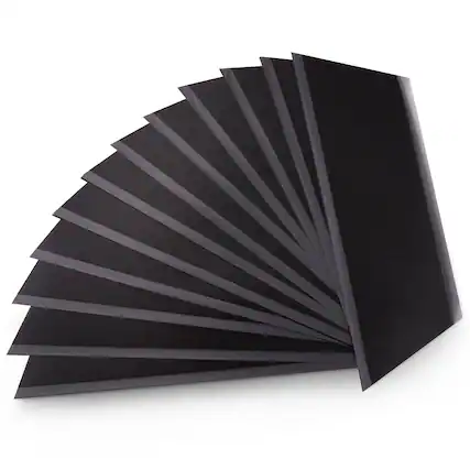 Front. Flowtron - Replacement Adhesive Fly Sticky Board (Pack of 12) for FC-4700 - Black.