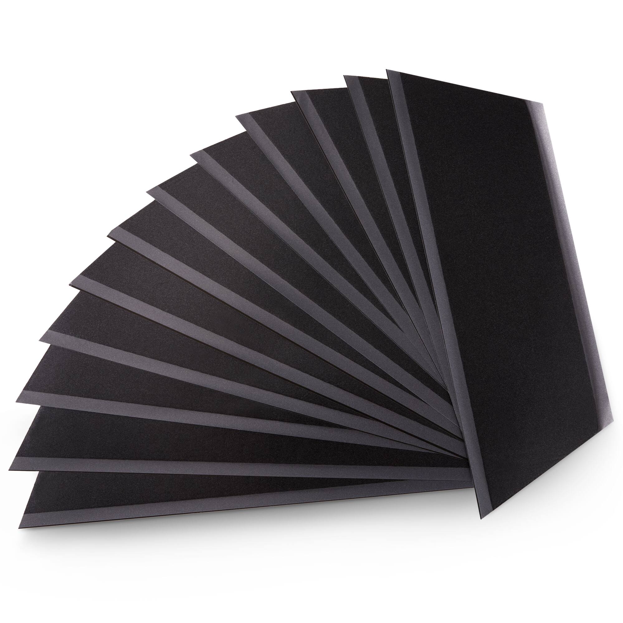 Front. Flowtron - Replacement Adhesive Fly Sticky Board (Pack of 12) for FC-4700 - Black.