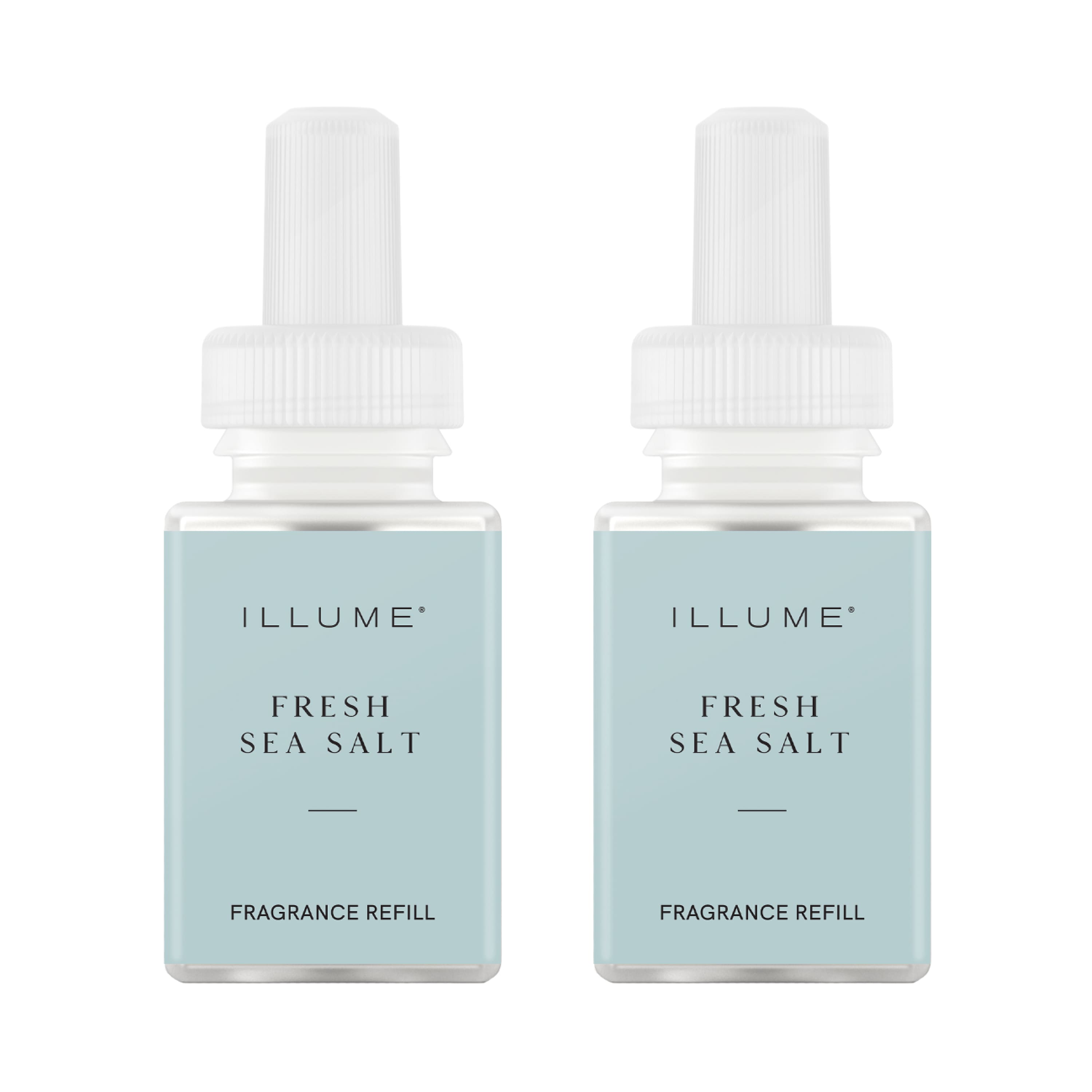 Pura - Illume Fresh Sea Salt Smart Vial Dual Refill - Blue - Front_Zoom