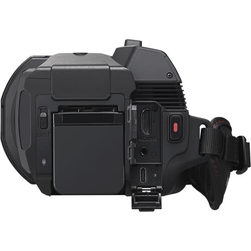 Alt View 1. Panasonic - Panasonic HC-X1200 UHD 4K HDMI Camcorder with 24x Zoom Bundle + Accessory Package Including 128GB Extreme Pro Memory, LE - Black.