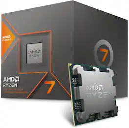 AMD - 100-100001236SBX Ryzen 7 8700G 8-Core, 16-Thread Desktop Processor