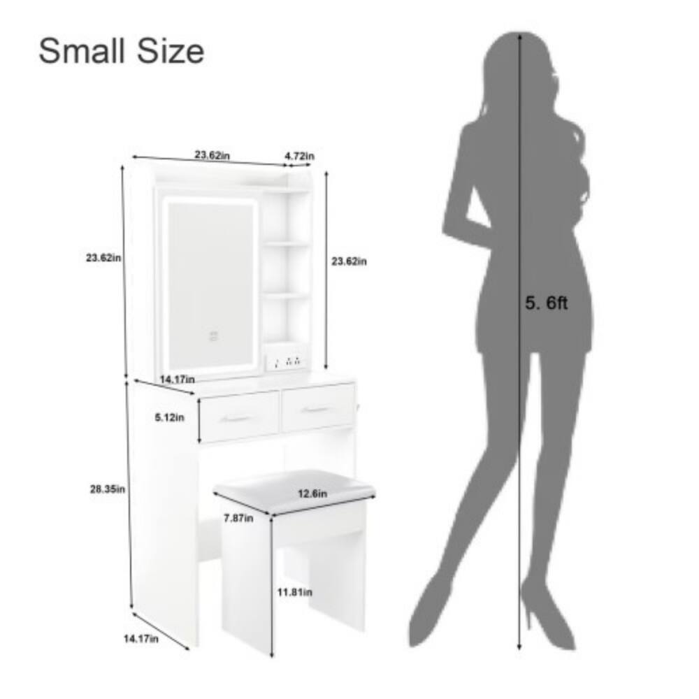 Small Size

- 23.62in
- 4.72in
- 23.62in
- 23.62in
- 5.6ft
- 14.17in
- 6.12in
- 28.35in
- 12.6in
- 7.87in
- 11.81in
- 14.17in
