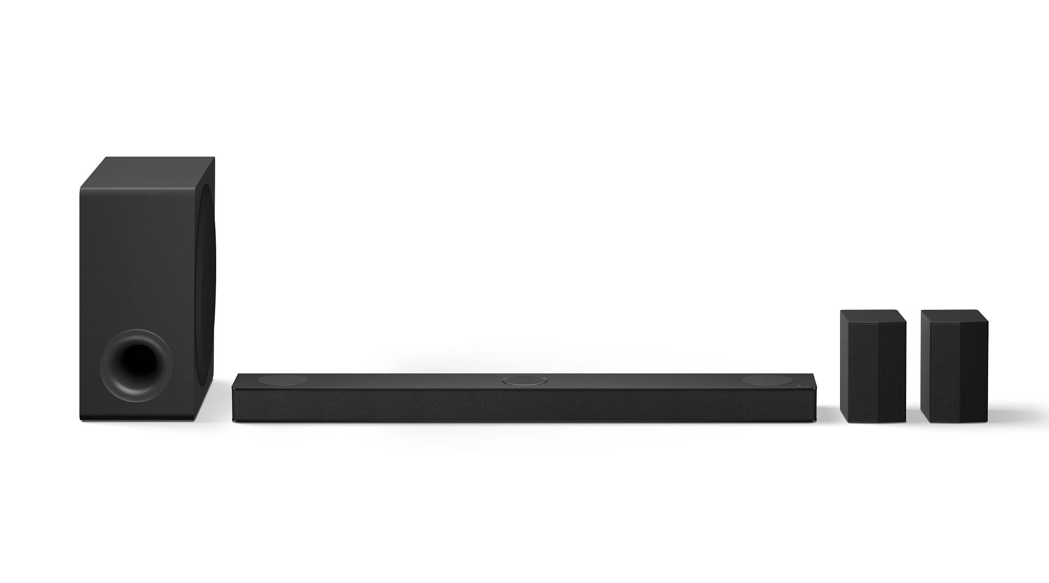 Alt View 11. LG - 5.1.3-Channel S80TR Home Theater Soundbar with Wireless Subwoofer and Rear Speakers, Dolby Atmos, WOW Orchestra - Black.