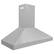 Left. ZLINE - Professional 48" Externally Vented Range Hood - Stainless steel.