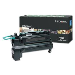 Lexmark - C792X4KG Return Program 17000 Page-Yield Toner Cartridge - Black
