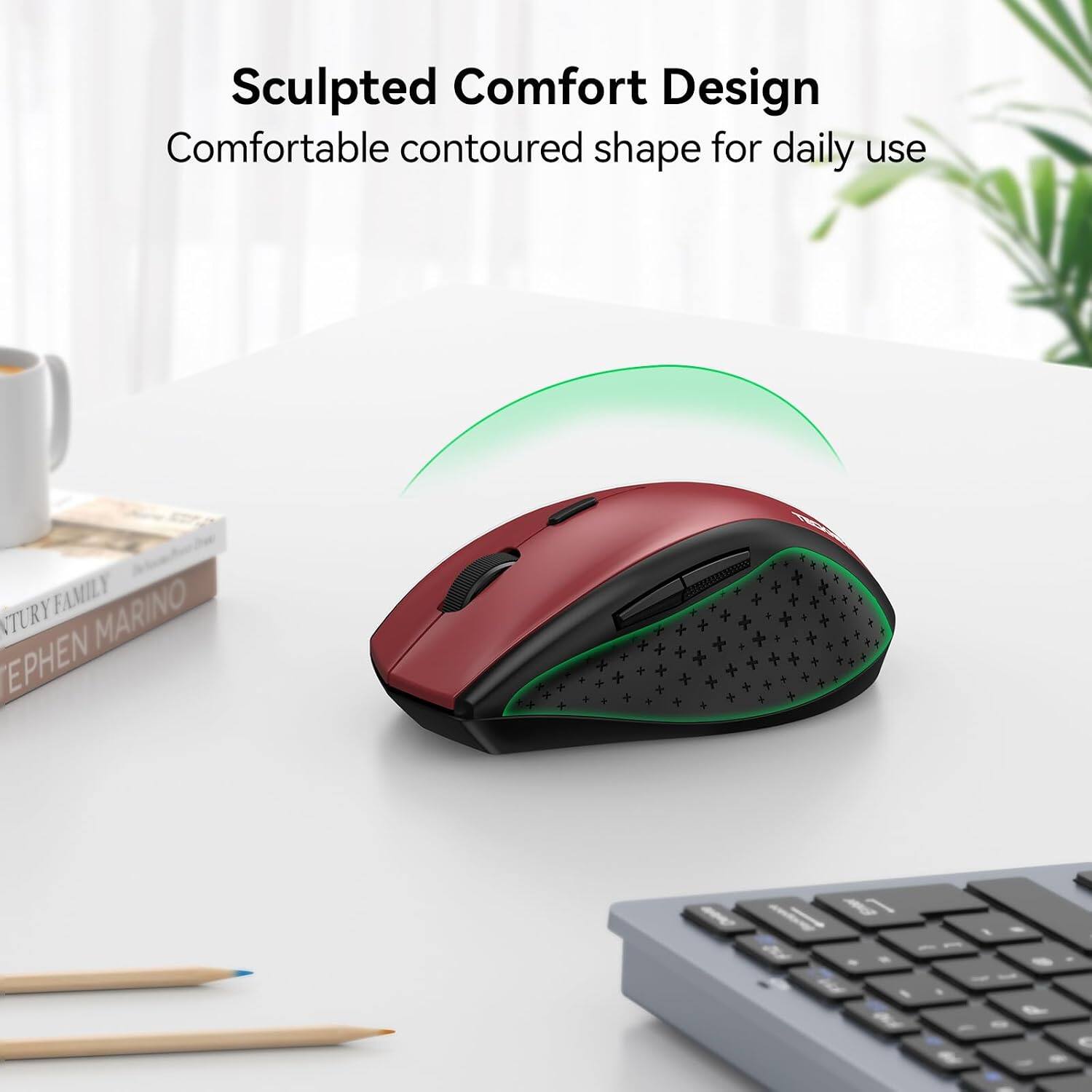 Sculpted Comfort Design  
Comfortable contoured shape for daily use  

TURY FAMILY MARINO STEPHEN