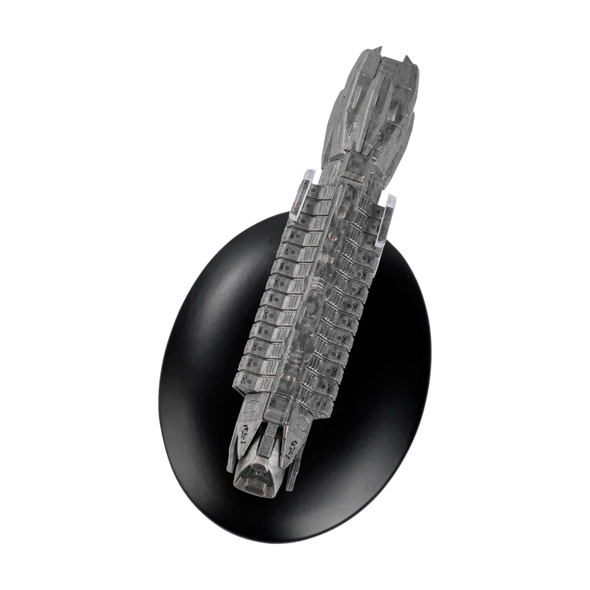Alt View 3. Eaglemoss - Eaglemoss Star Trek Starship Replica | Axanar Cargo Ship - Silver.