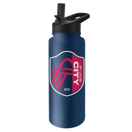 Logo Brands - St. Louis City SC 34oz. Quencher Bottle - Navy