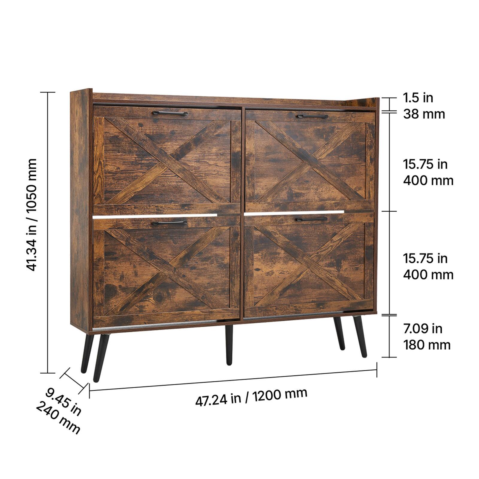 1.5 in / 38 mm  
41.34 in / 1050 mm  
15.75 in / 400 mm  
15.75 in / 400 mm  
7.09 in / 180 mm  
9.45 in / 240 mm  
47.24 in / 1200 mm