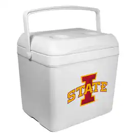 Indigo Falls - Iowa State Cyclones 24-Can Tailgate Cooler - White