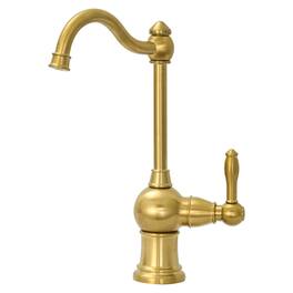 Solid Brass One-Handle 360° Swivel Lead-Free Kitchen Water Filter Faucet