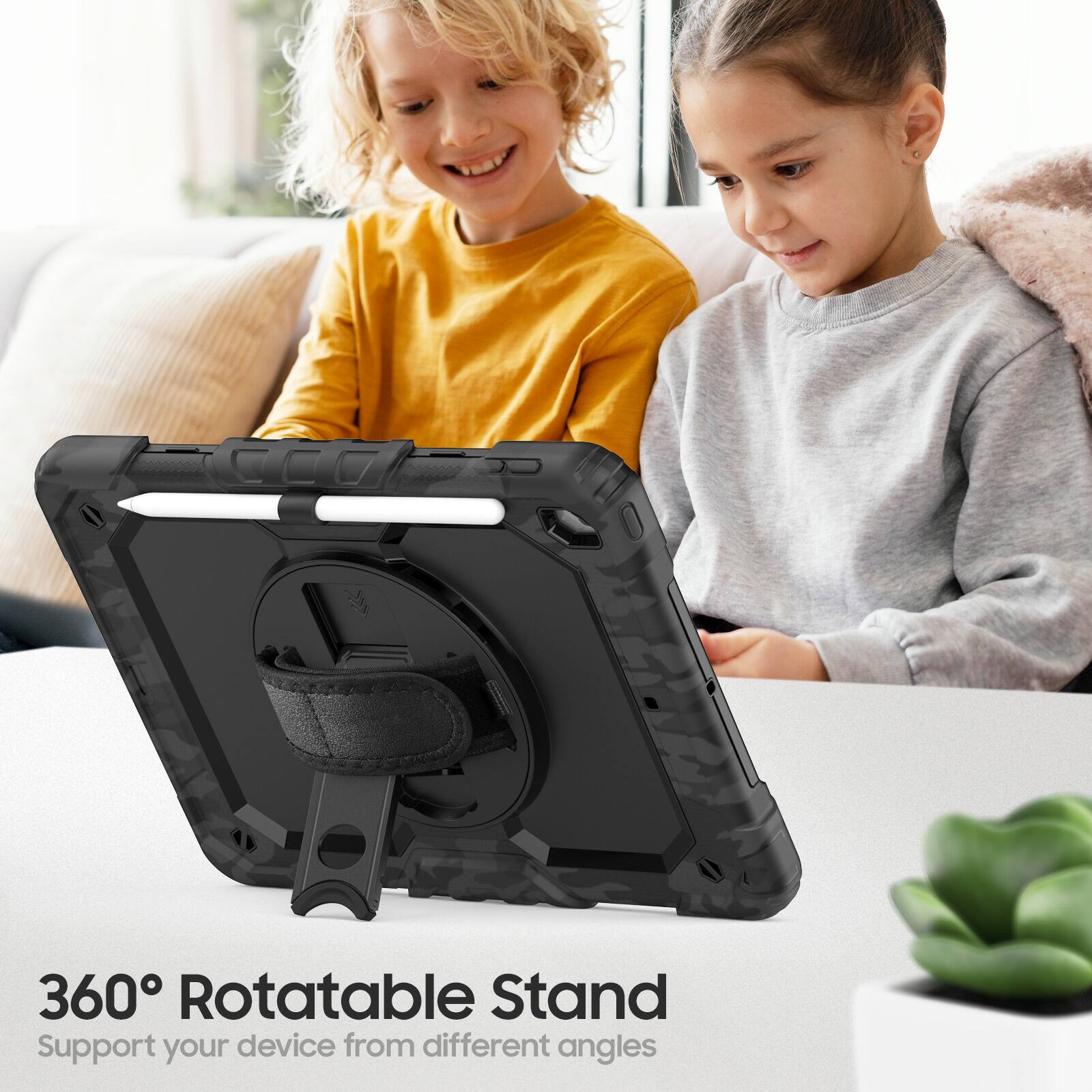 360° Rotatable Stand  
Support your device from different angles