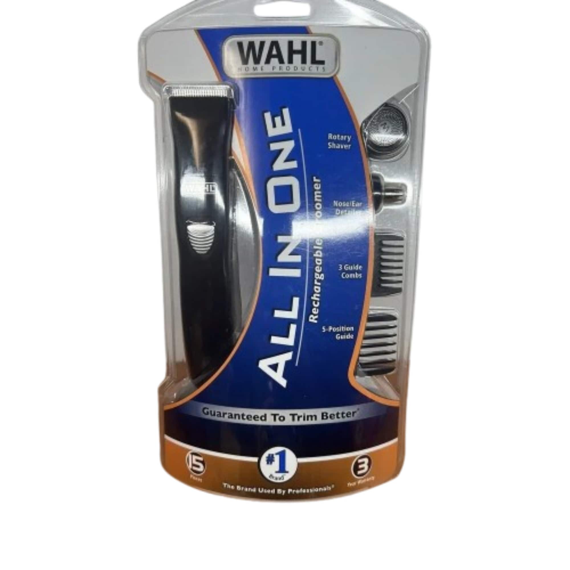 Wahl - All in One Rechargeable Groomer - Multi Purpose Cordless Trimmer Kit - 9865-2201-MI