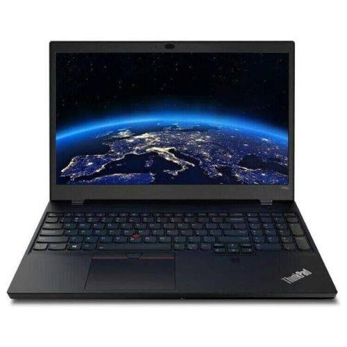 Front. Lenovo - ThinkPad P15v G2 15.6" FHD IPS Intel Core i7-11850H 2.5GHz 32GB DDR4 1TB SSD NVIDIA T1200 Windows 11 Pro Laptop - Black.