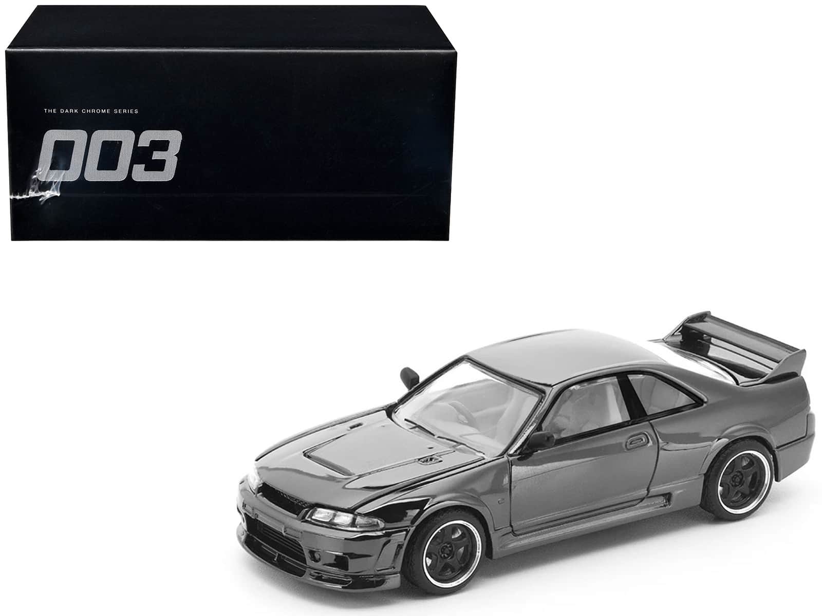 "GTR R33 400R RHD (Right Hand Drive) Dark Chrome ""The Dark Chrome Series"" 1/64 Die-Cast Model Car by Pop Race" price history on PriceWatchPro