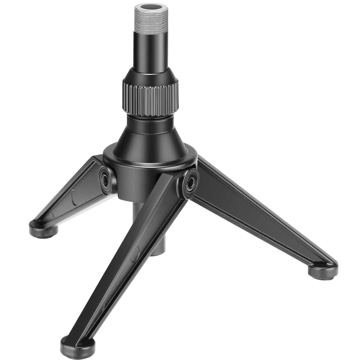 Neewer - Foldable Mini Desktop Mic Stand, 4.9-7.5" - Black