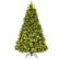 Front. Costway - 7.5Ft Pre-Lit Christmas Tree Hinged 540 LED Lights Pine Cones - Green.