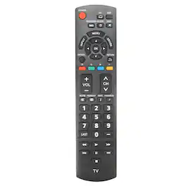 ZdalaMit - Replacement Remote N2QAYB000706 fit for Panasonic TV TC-P50U50 TC-P42X5 TC-P50X5 TC-P60U50 TC-L32X5 TC-L32X5X TCP50U50 - Black
