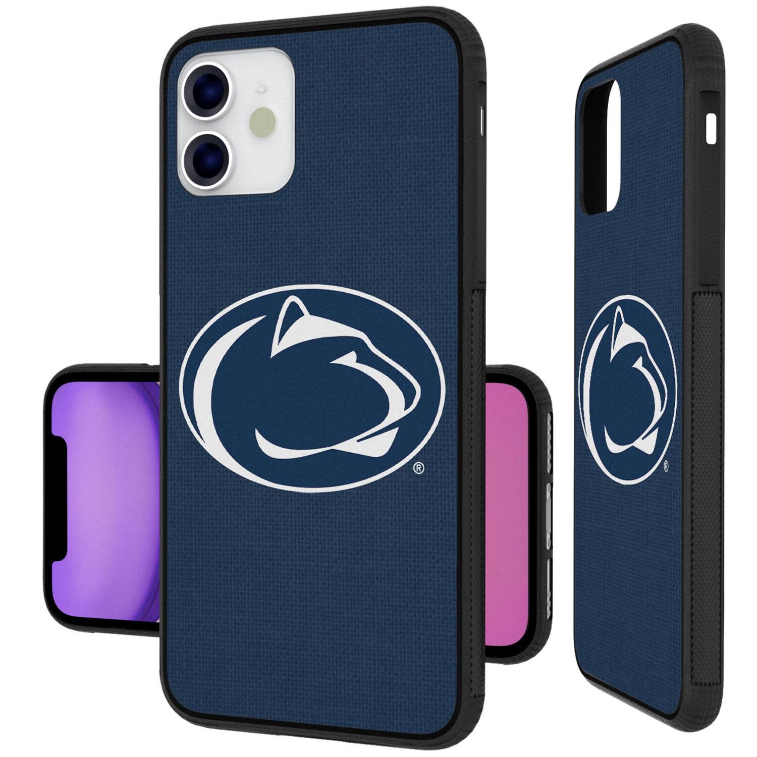 Alt View 1. Keyscaper - Penn State Nittany Lions iPhone Solid Design Bump Case - 14 Pro Max - Multicolor.
