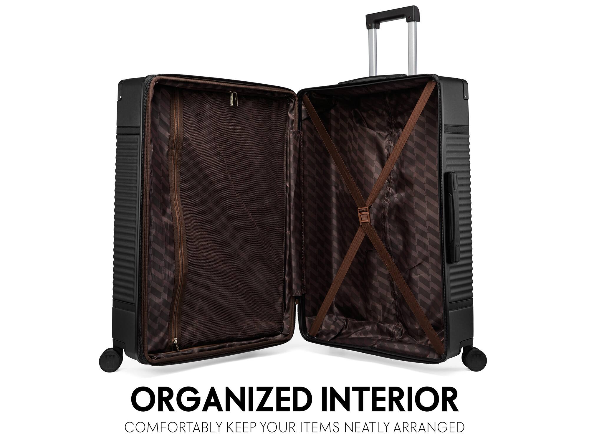 ORGANIZED INTERIOR
COMFORTABLY KEEP YOUR ITEMS NEATLY ARRANGED