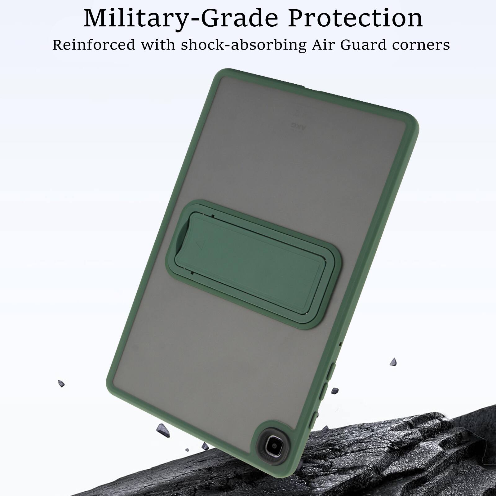 Military-Grade Protection  
Reinforced with shock-absorbing Air Guard corners
