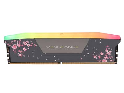 CORSAIR Vengeance RGB 32GB DDR5 6000MHz Cherry Blossom RAM Gray CORSAIR Vengeance RGB 32GB DDR5 6000MHz Cherry Blossom RAM Gray
