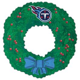 Fan Creations - Tennessee Titans 16'' Team Wreath Sign - Green