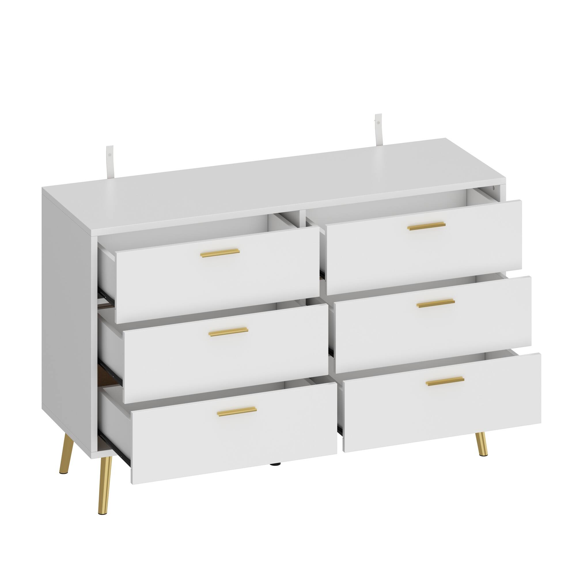 トップス draw drawers 2way tops white white-fufu-gaga-dressers-l-thd